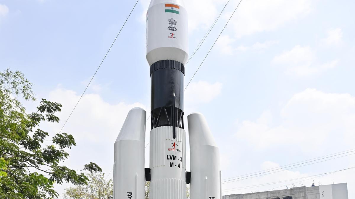Chandrayaan–PSLV Model Unveiled