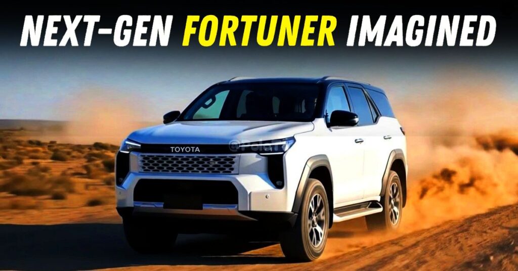 Next-Gen Toyota Fortuner Spied: Wider, Bolder & Ready for 2026