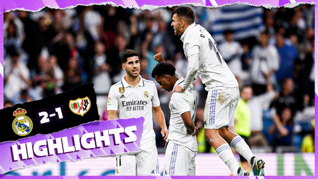 Real Madrid 2-1 Rayo Vallecano