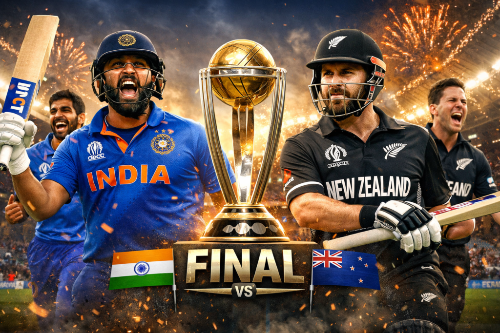 India vs New Zealand Final Match