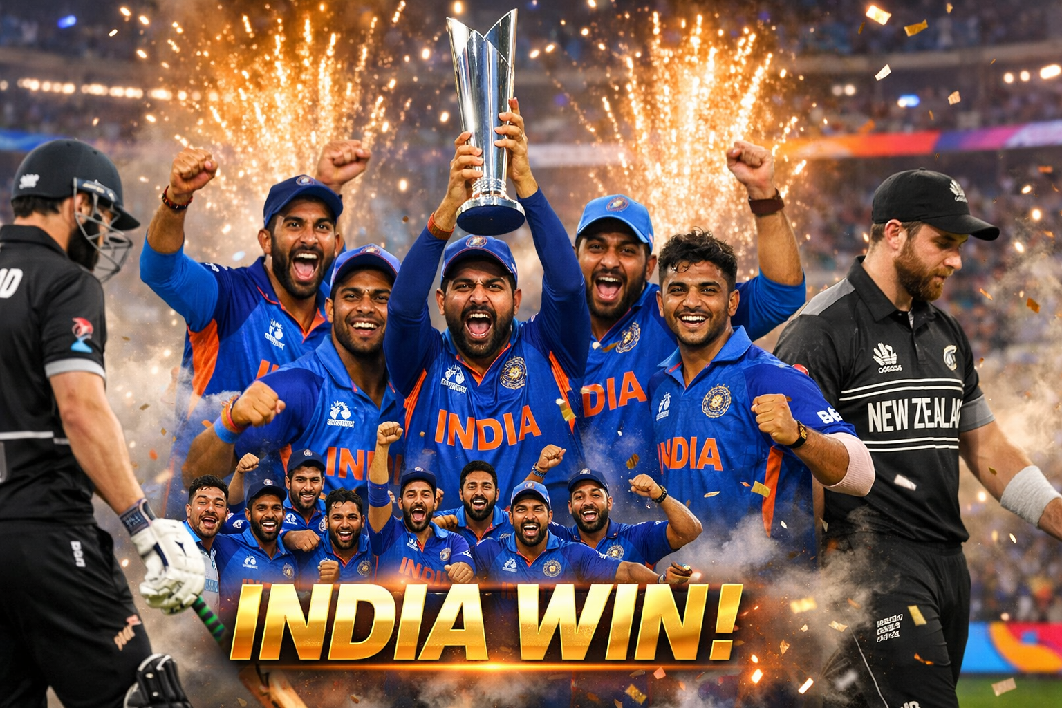 India National Cricket Team vs New Zealand National Cricket Team Match