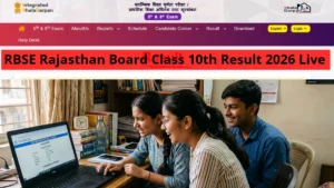 RBSE 10th Result 2026