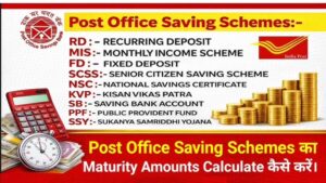 Post Office Savings Schemes in India