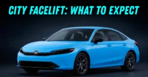 Upcoming Honda City Sedan Facelift