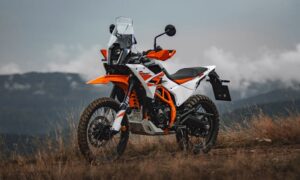 KTM 390 Adventure with 350cc