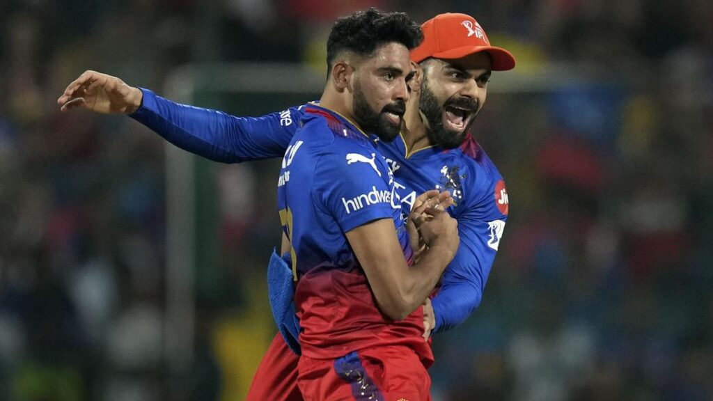 RCB vs DC