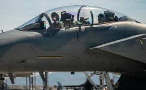Indian Air Force Chief Flies F-15 Fighter Jet