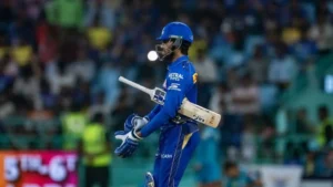 Tilak Varma Rides 45-Ball Rollercoaster