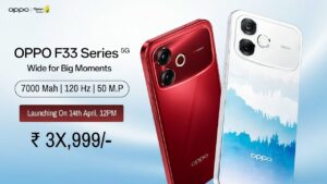 Oppo F33 5G Launched