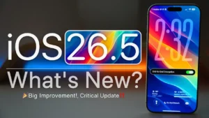 Apple iOS 26.5 Update