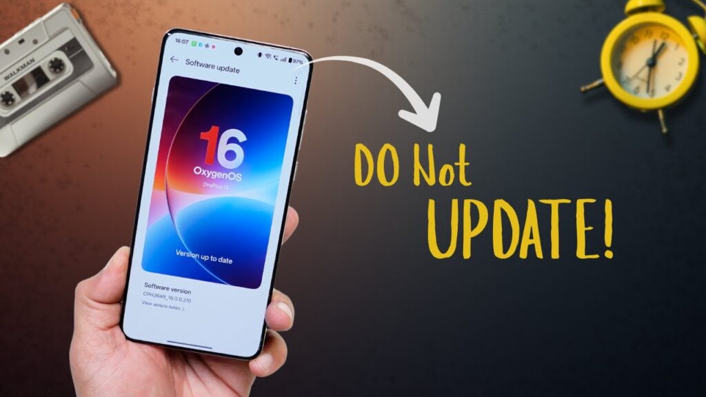 oneplus 13 oxygenos 16 update issues