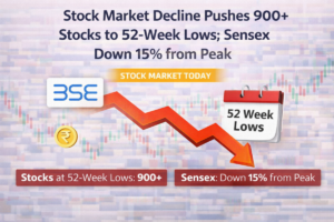 Indian Capital Market Shares Decline