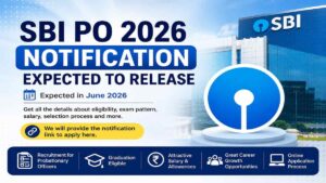 SBI PO Notification 2026