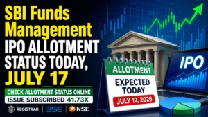SBI Funds Management IPO Allotment Status