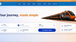 IRCTC New Website
