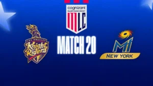 LA Knight Riders vs MI New York