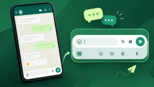 WhatsApp Android Chat Bar Redesign